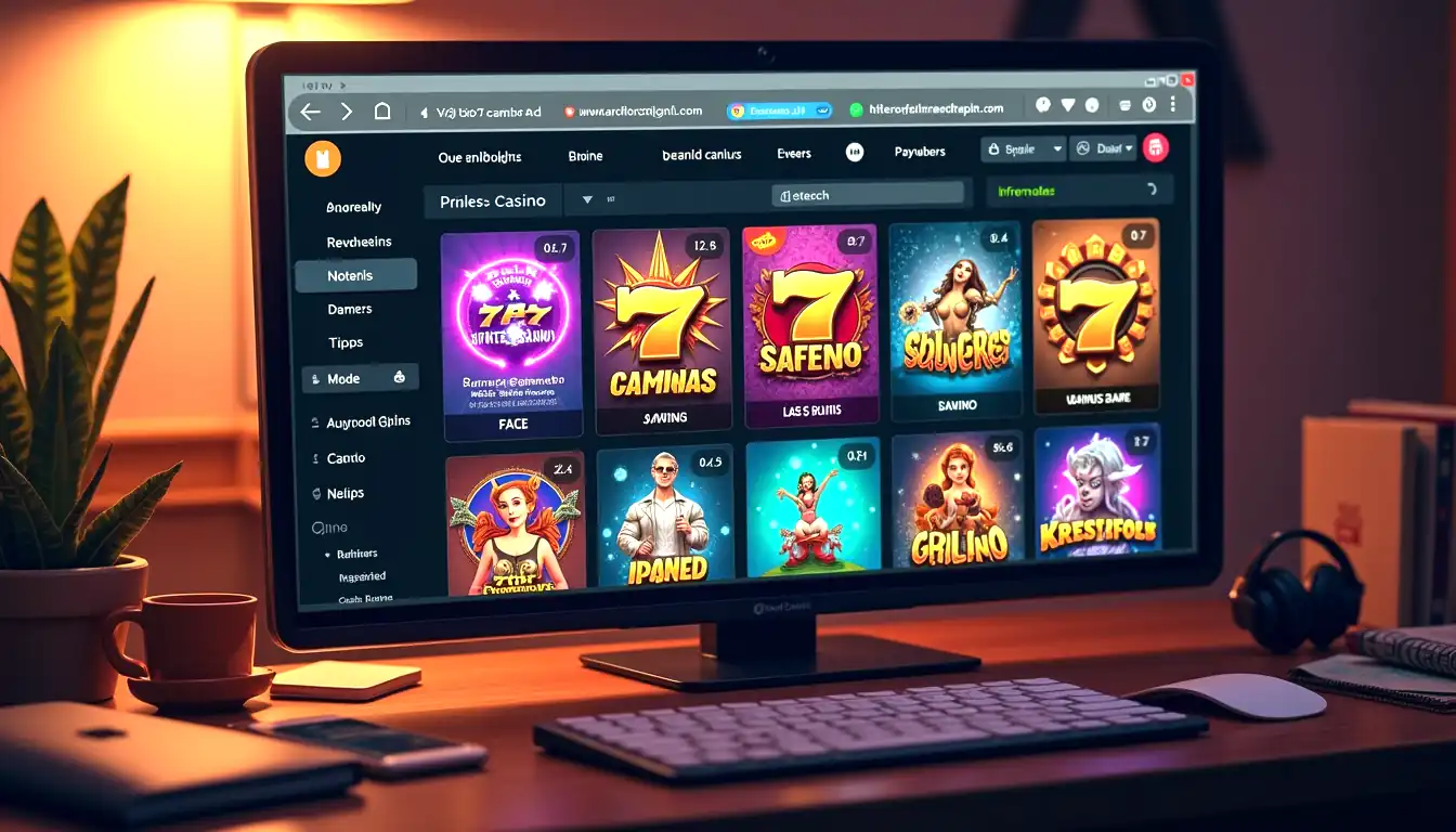7Bit Casino online pokies and live categories